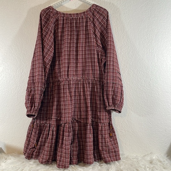 MADEWELL Seersucker Wrap Mini Dress Size XL - Picture 8 of 15